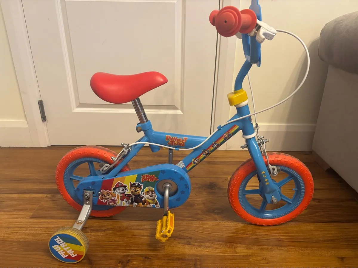 Paw Patrol 12 inch bike - Image 4