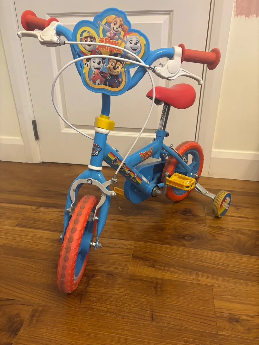 Paw Patrol 12 inch bike - Image 1