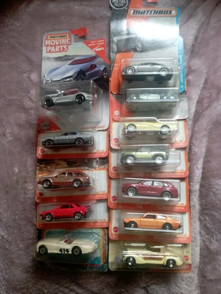A COLLECTION OF. MATTCHBOX DIE-CAST MODLES CARS. - Image 1