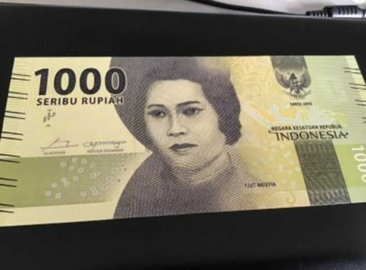 Indonesia Banknote 1000 Rupiah