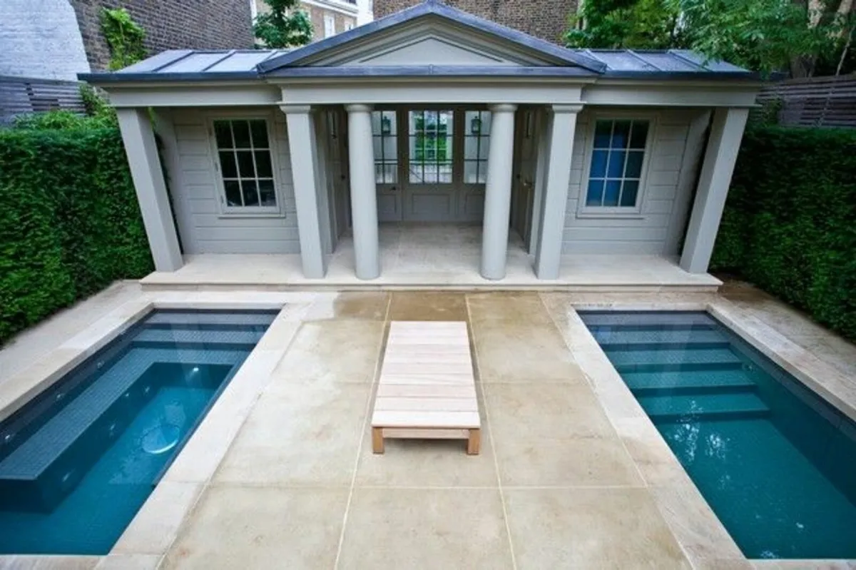 Concrete patio