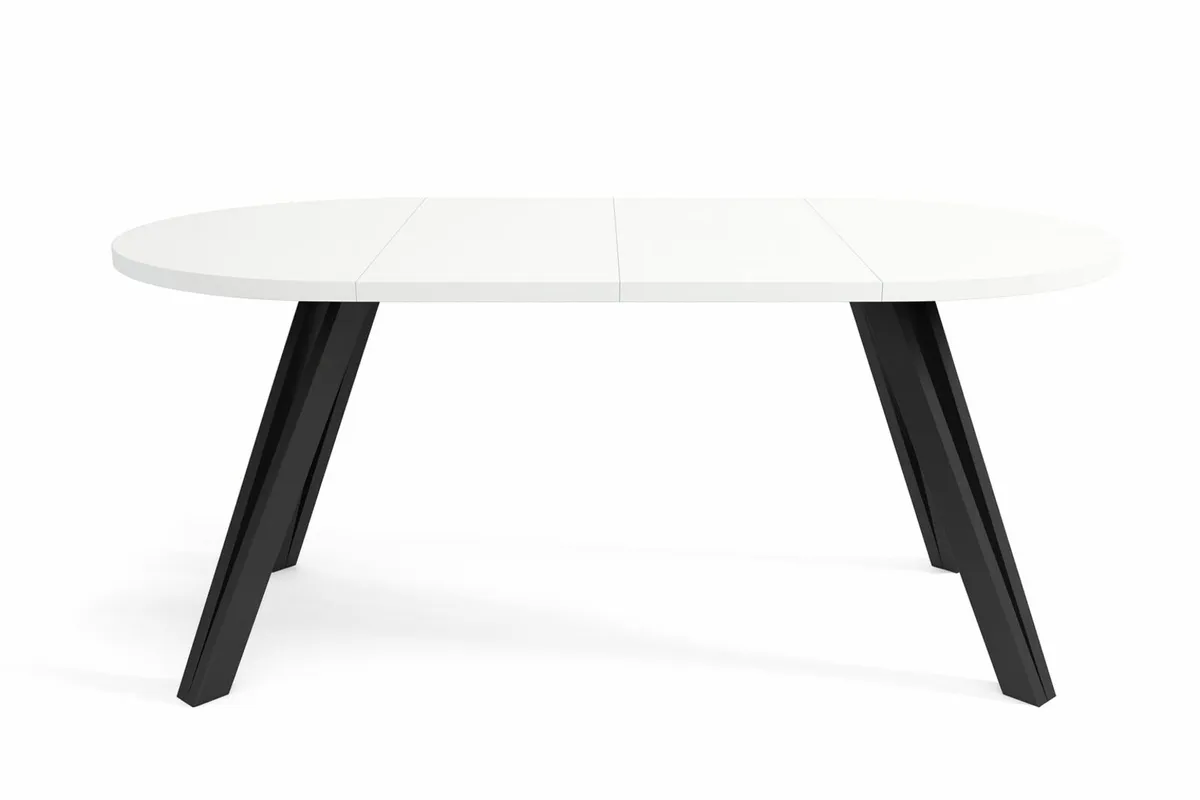The Modern Extendable Black Round Dining Table - Image 3