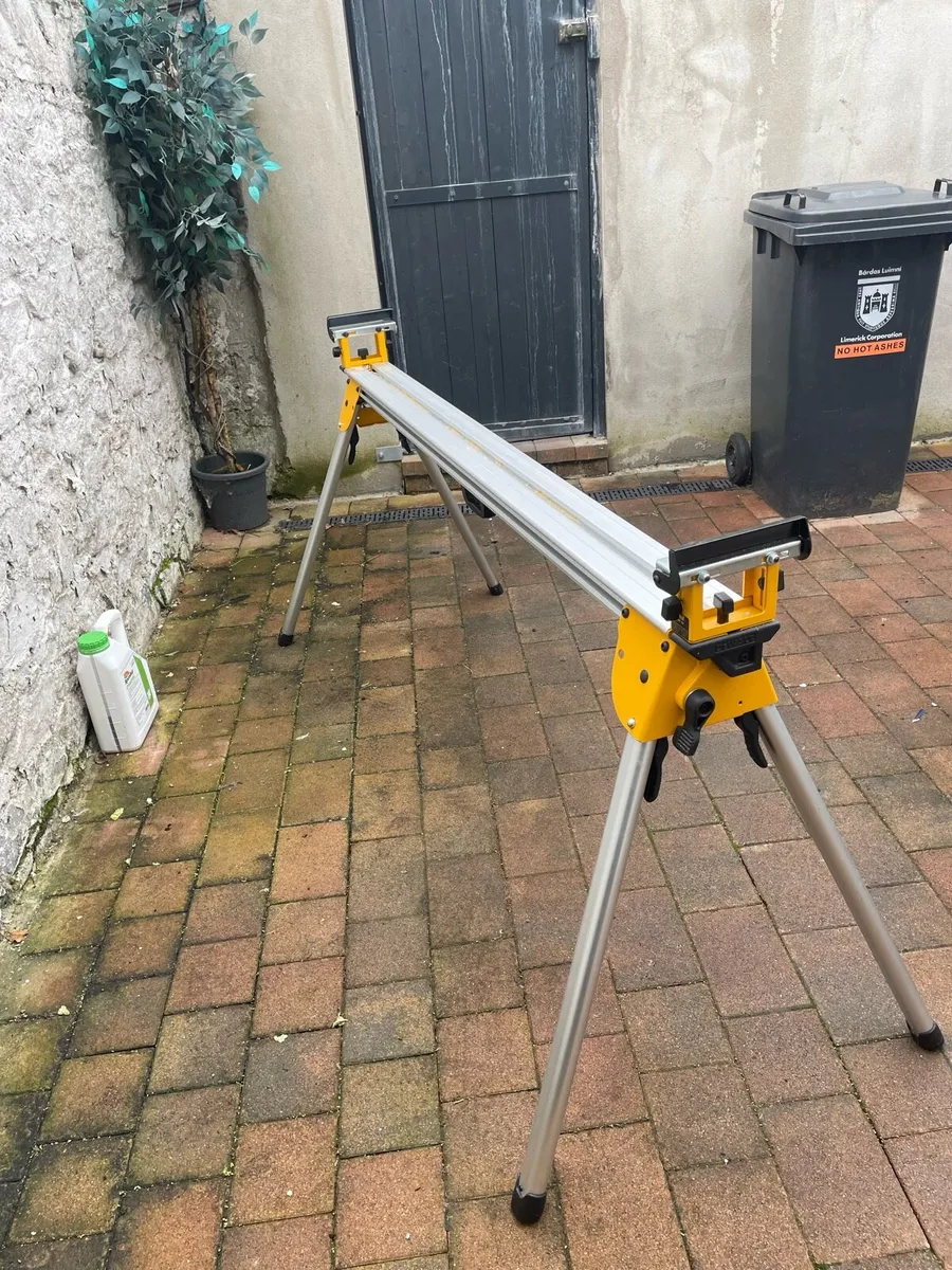Dewalt chop saw long beam stand - Image 3