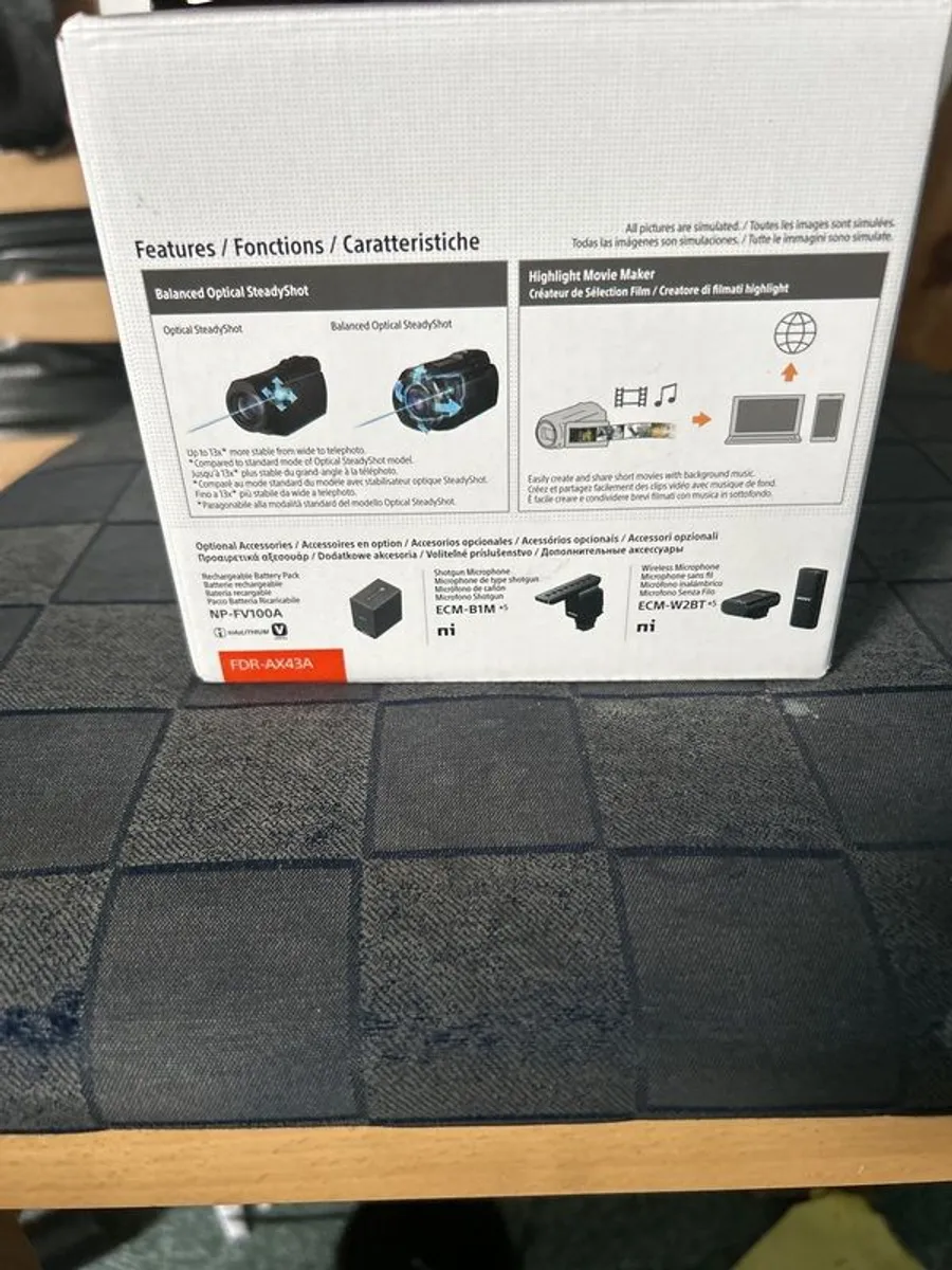 Sony AX43 camera - Image 2