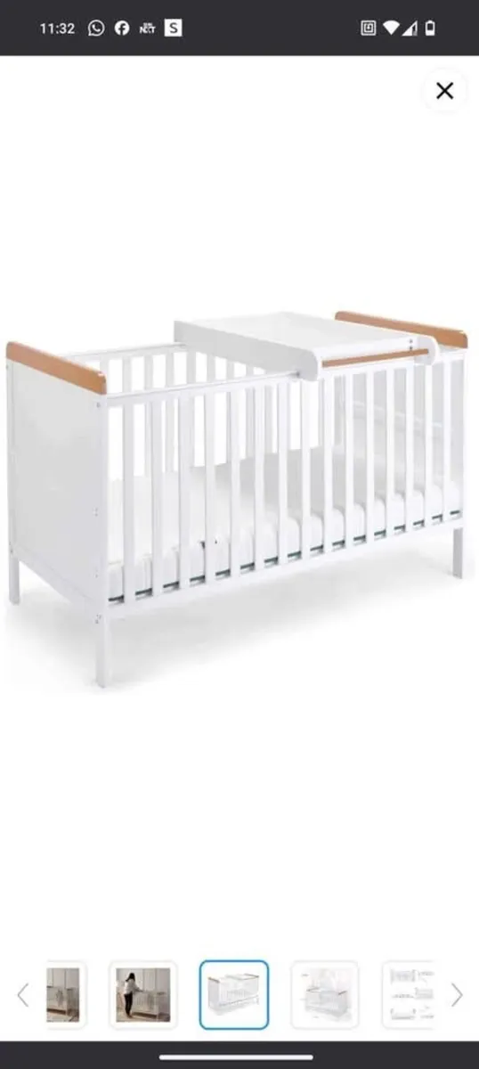 Baby Elegance Haddington Cot Bed - Image 1