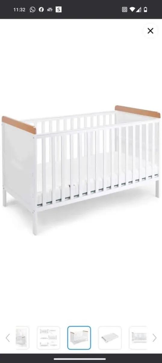 Baby Elegance Haddington Cot Bed - Image 2