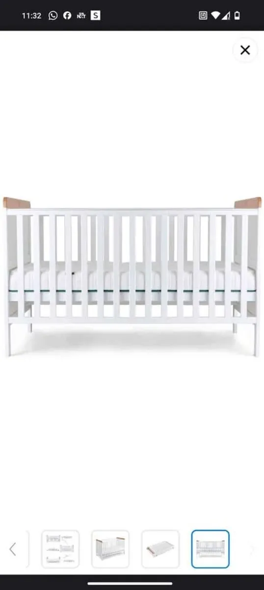 Baby Elegance Haddington Cot Bed - Image 3