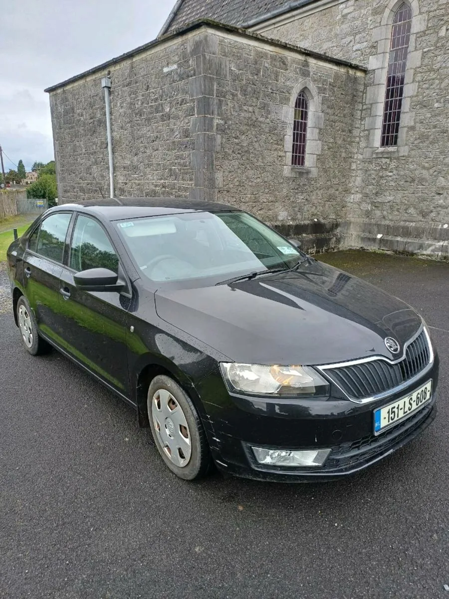 SKODA RAPID 2015 1.6TDI 187KM NEW NCT 6/26 - Image 1