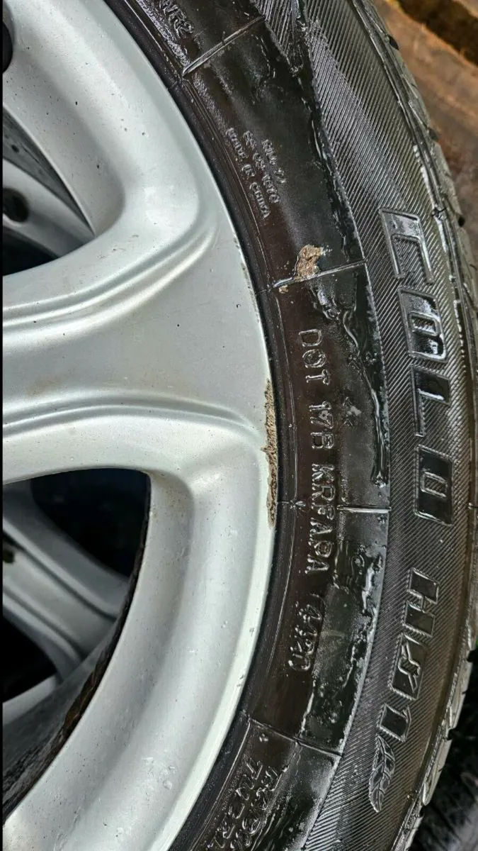 Alloys tires for Audi A4 225/55R17 - Image 4