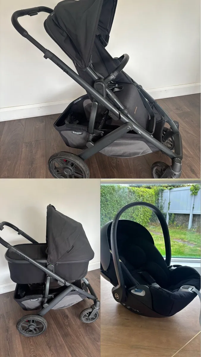 BUNDLE Uppababy Vista V2 + Cybex Cloud Z car seat - Image 1