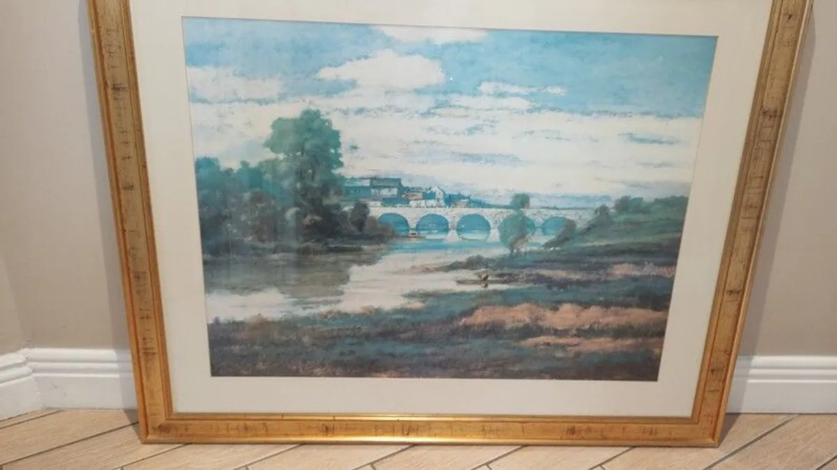 Roy Wilson Riverscape limited edition Print WRP 600 - Image 3