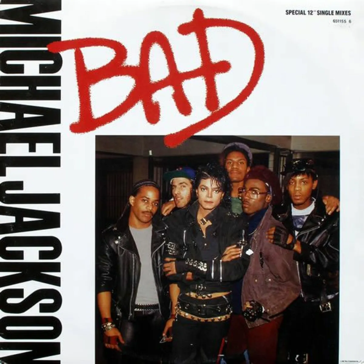 Michael Jackson – Bad (1987) – 12" Vinyl Single