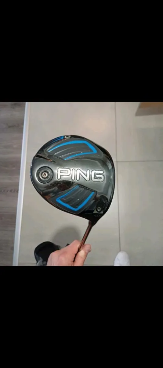 Ping G Series 10.5° Driver (RH), Stiff Shaft - Image 1