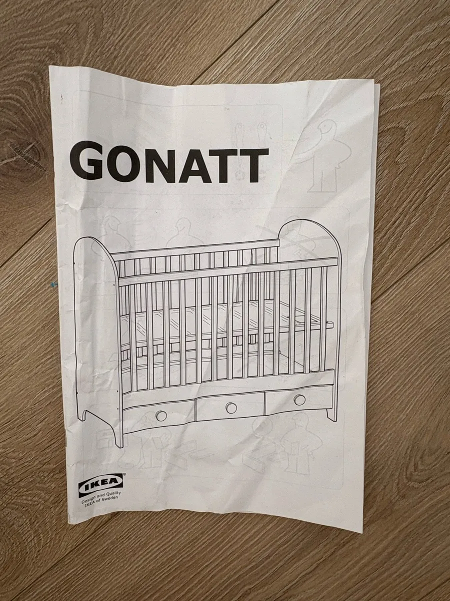 IKEA Cot and changing unit - Image 3