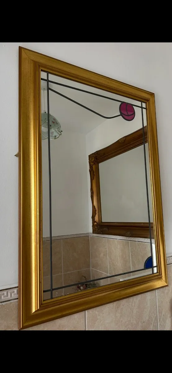 Large Decorative Mirror - Image 1