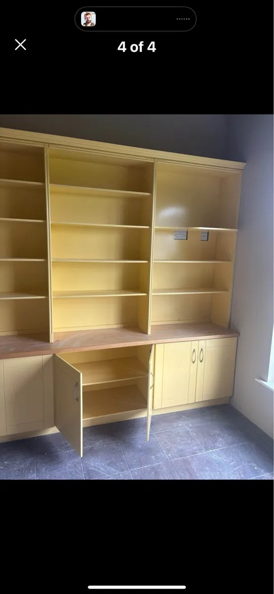 Living room large shelving unit /larder unit - Image 3