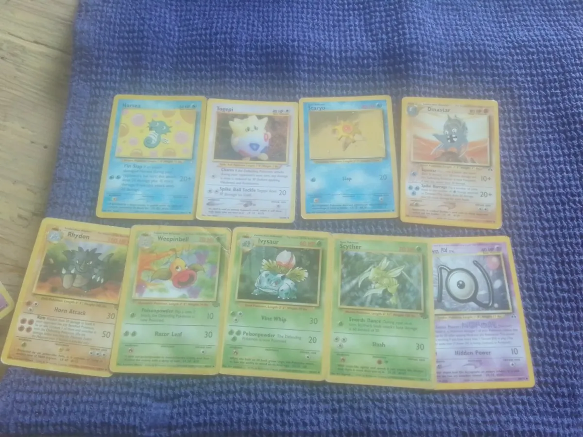POKÉMON VINTAGE 1st EDITION BUNDLE CARDS REDUCED - Image 2