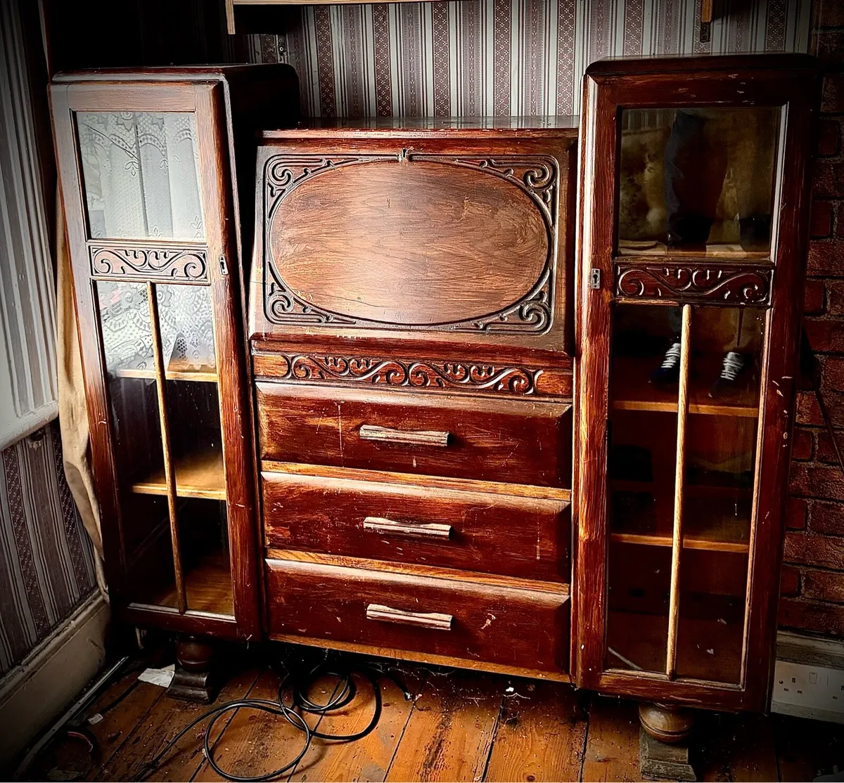 Antique Mahogany Writing/Secretaire Bureau - Image 1