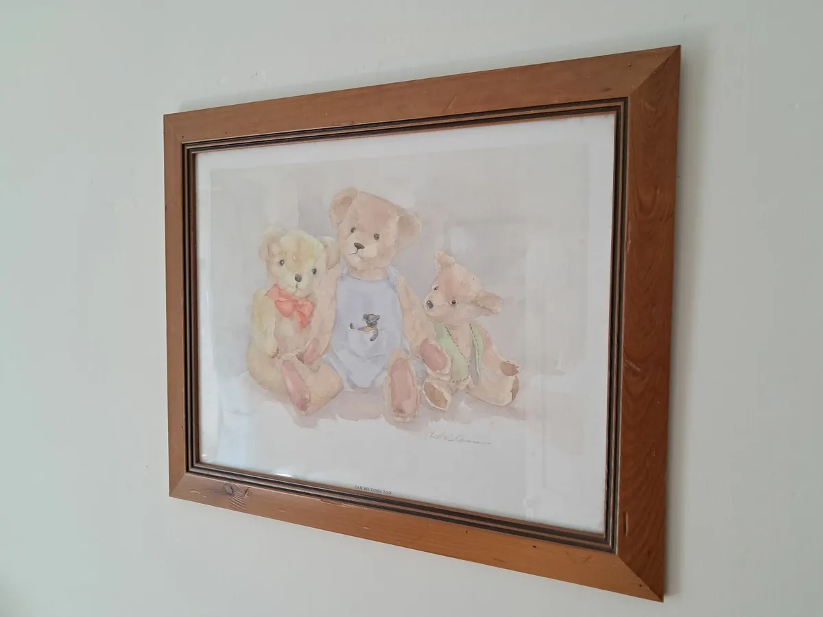 Teddy Bear Painting - Image 1