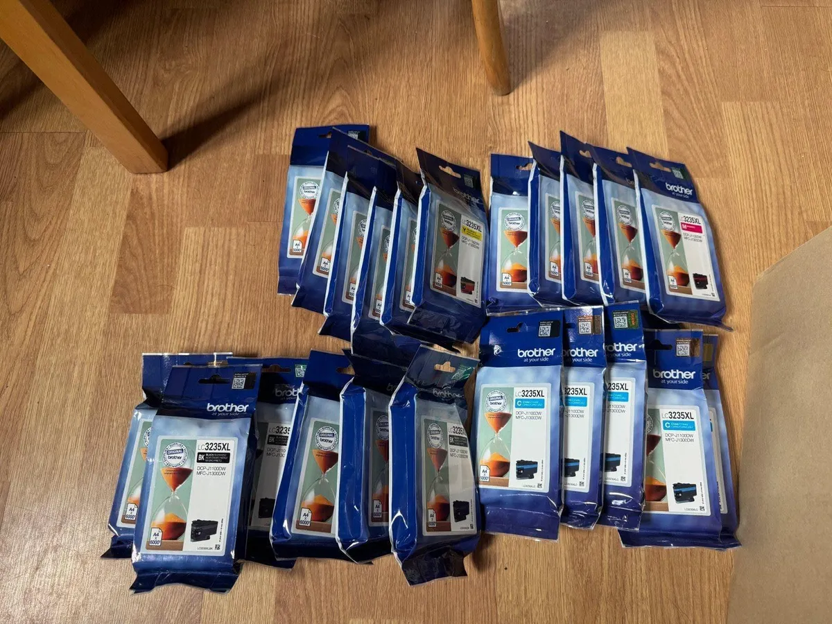 22x Brother printing ink - Image 1