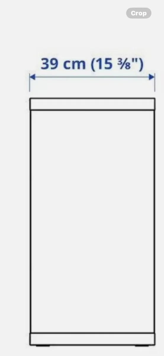 Black/Brown Ikea Kallax - Image 3