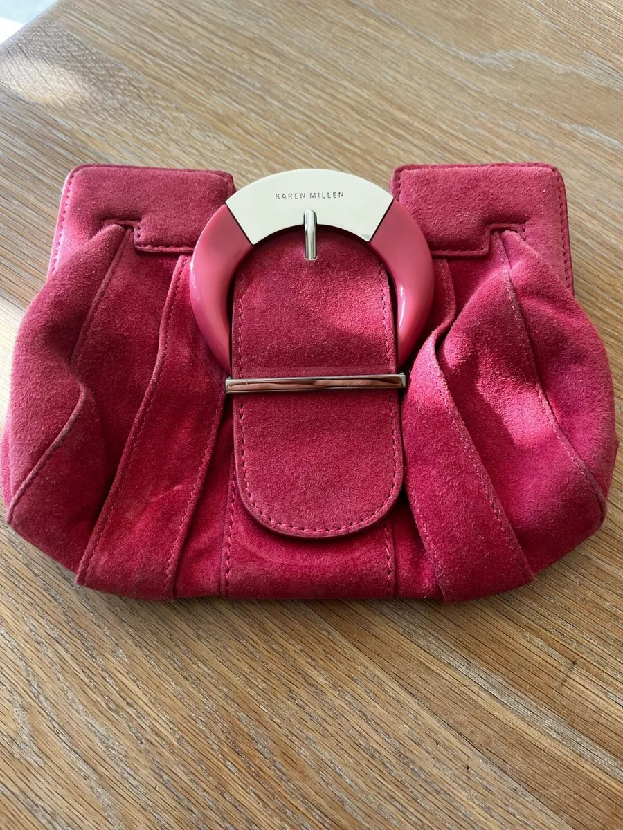 Pink Karen Millen Clutch - Image 1