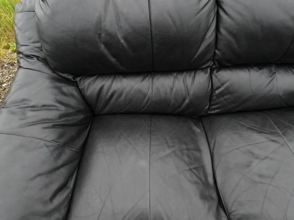 Comfy, Stylish Faux Leather Sofa – ON SALE 🔥 - Image 3