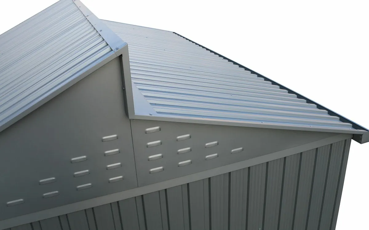 10×8 Aluminium Metal Sheds. Free 3 Day Delivery - Image 4