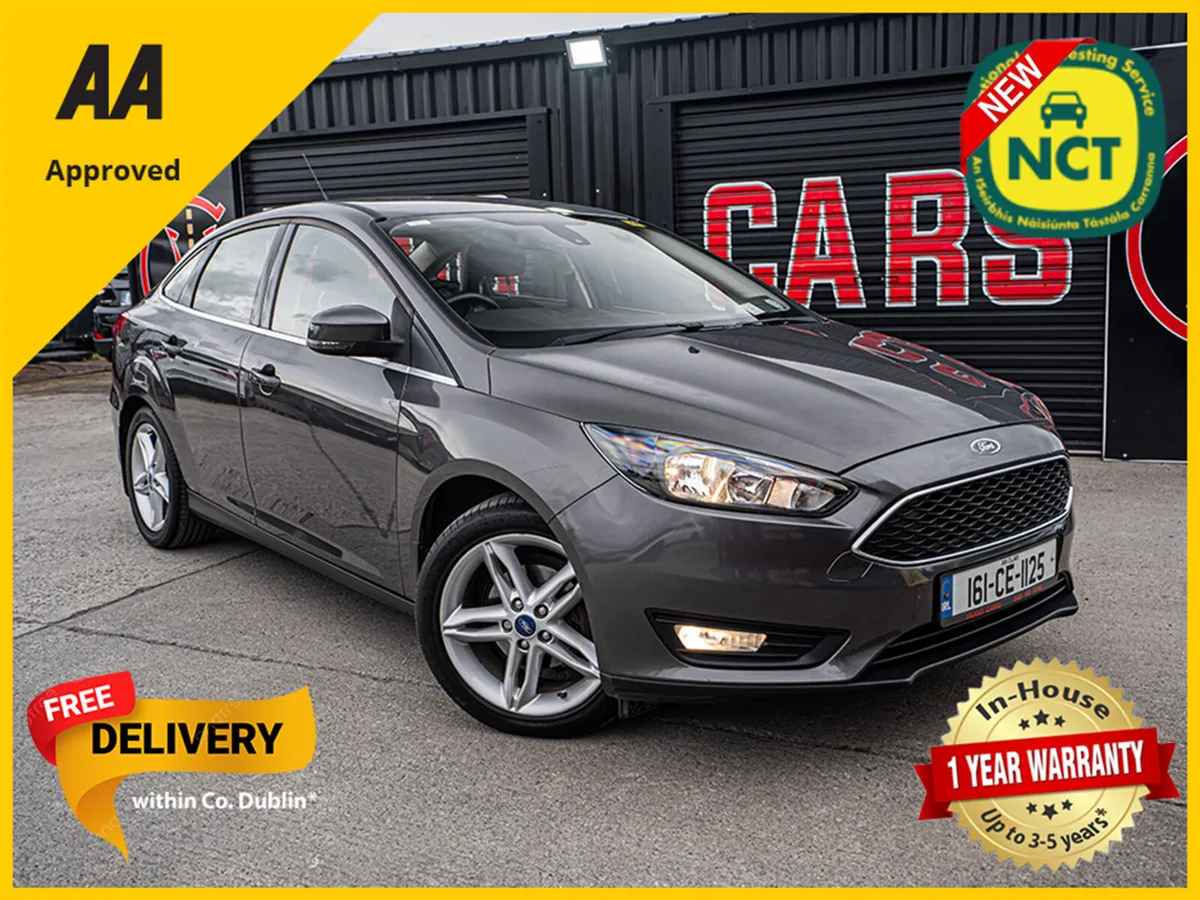 2016 Ford Focus 1.5d/1 owner/New NCT/1yr warranty - Image 1