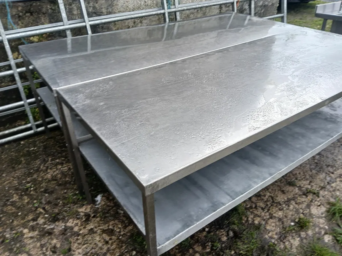 Stainless steel cabbinet  work bench  delivered - Image 2