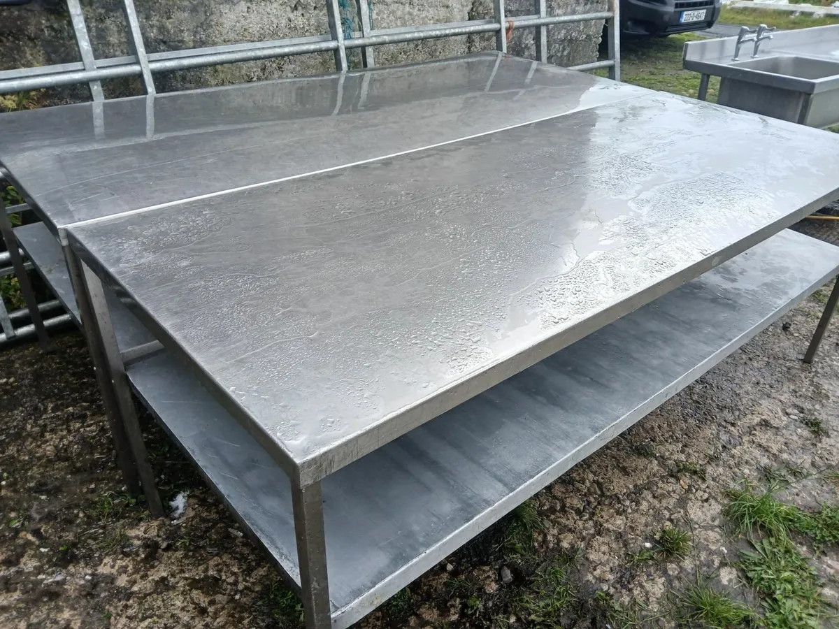 Stainless steel cabbinet  work bench  delivered - Image 3