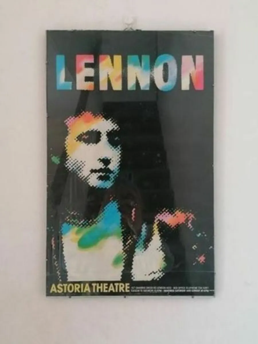 1985 original framed Lennon Musical Poster - Image 1