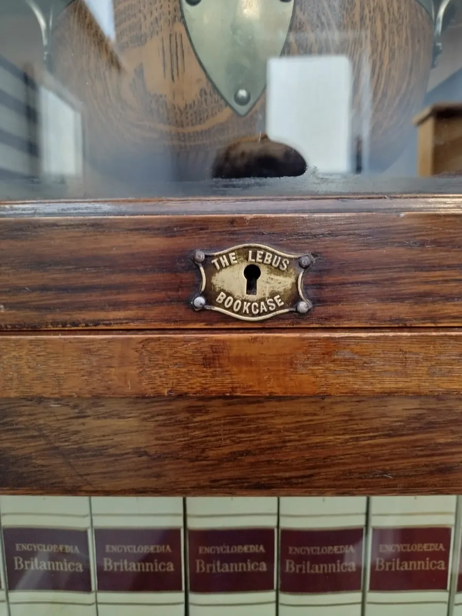 Antique globe Wernicke's - Image 3