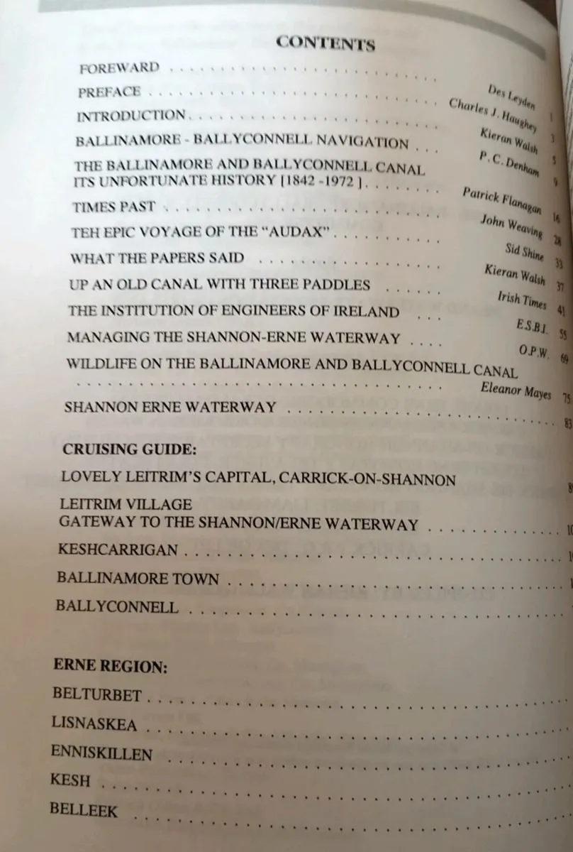 Ballinamore and Ballyconnell Canal Book - Image 2
