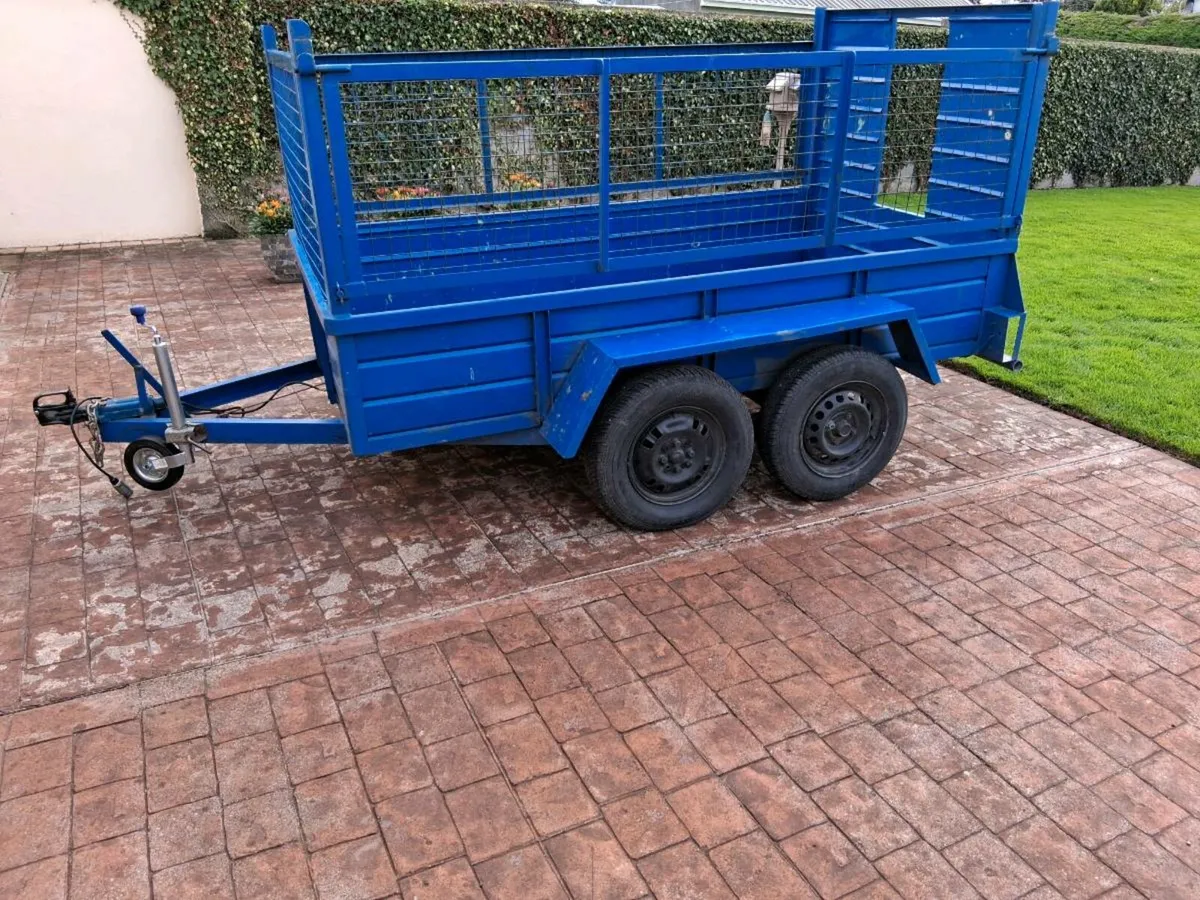 8 x 4 steel trailer - Image 4