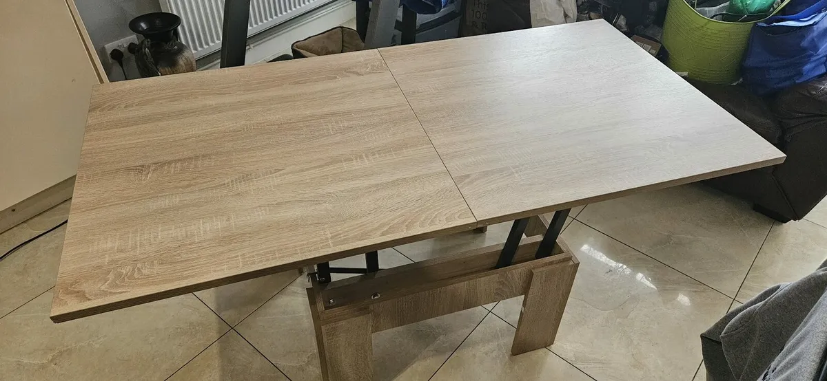 Coffee table transformer Station 102 (Sonoma oak) - Image 3
