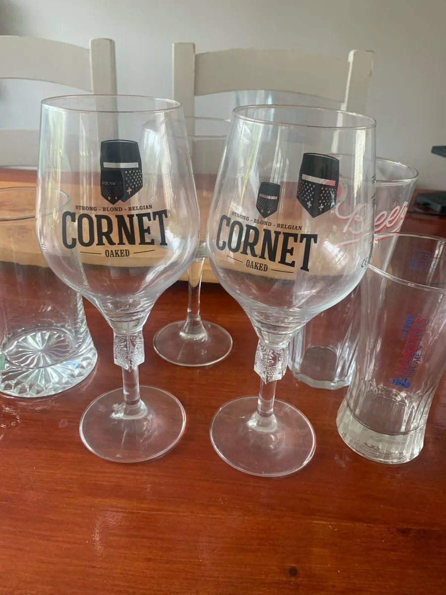 Beer glasses