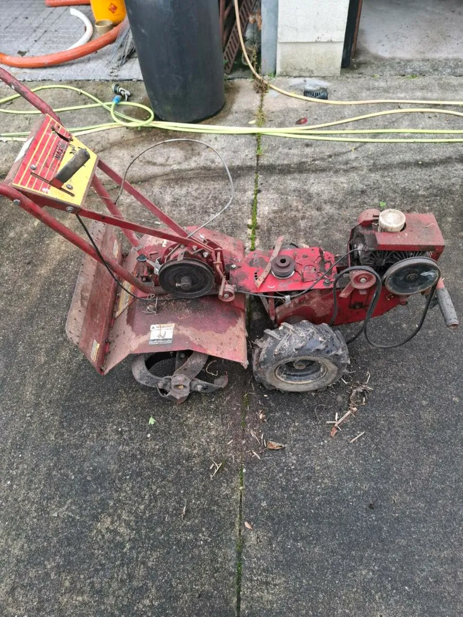 Rotavator for spares or repair - Image 2
