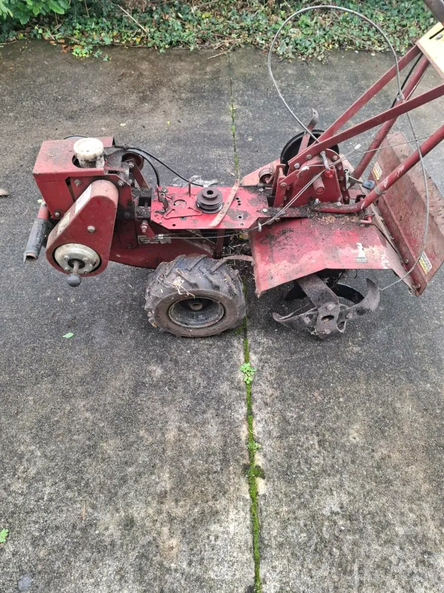 Rotavator for spares or repair - Image 3