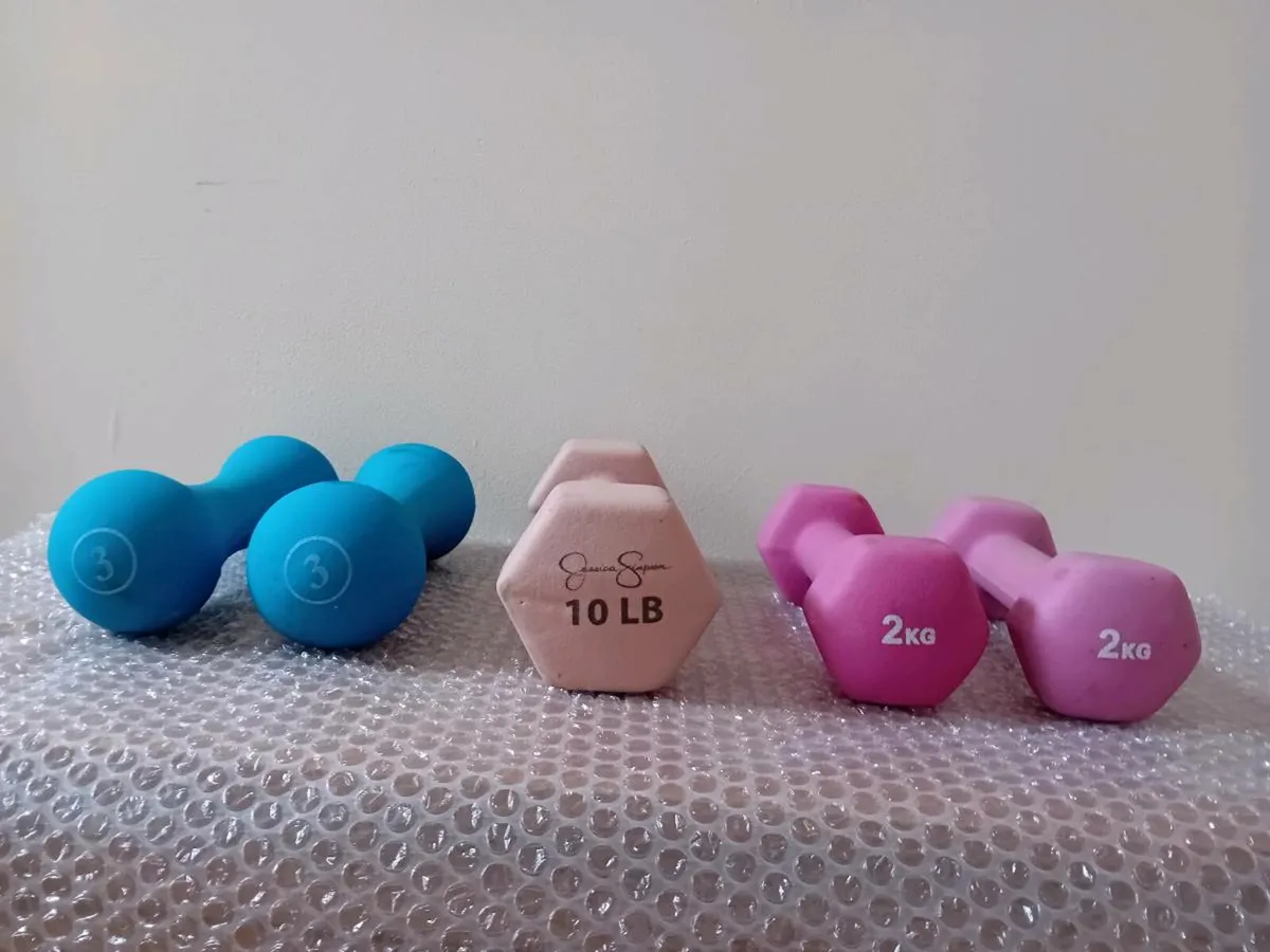 Mixed Set of Dumbells