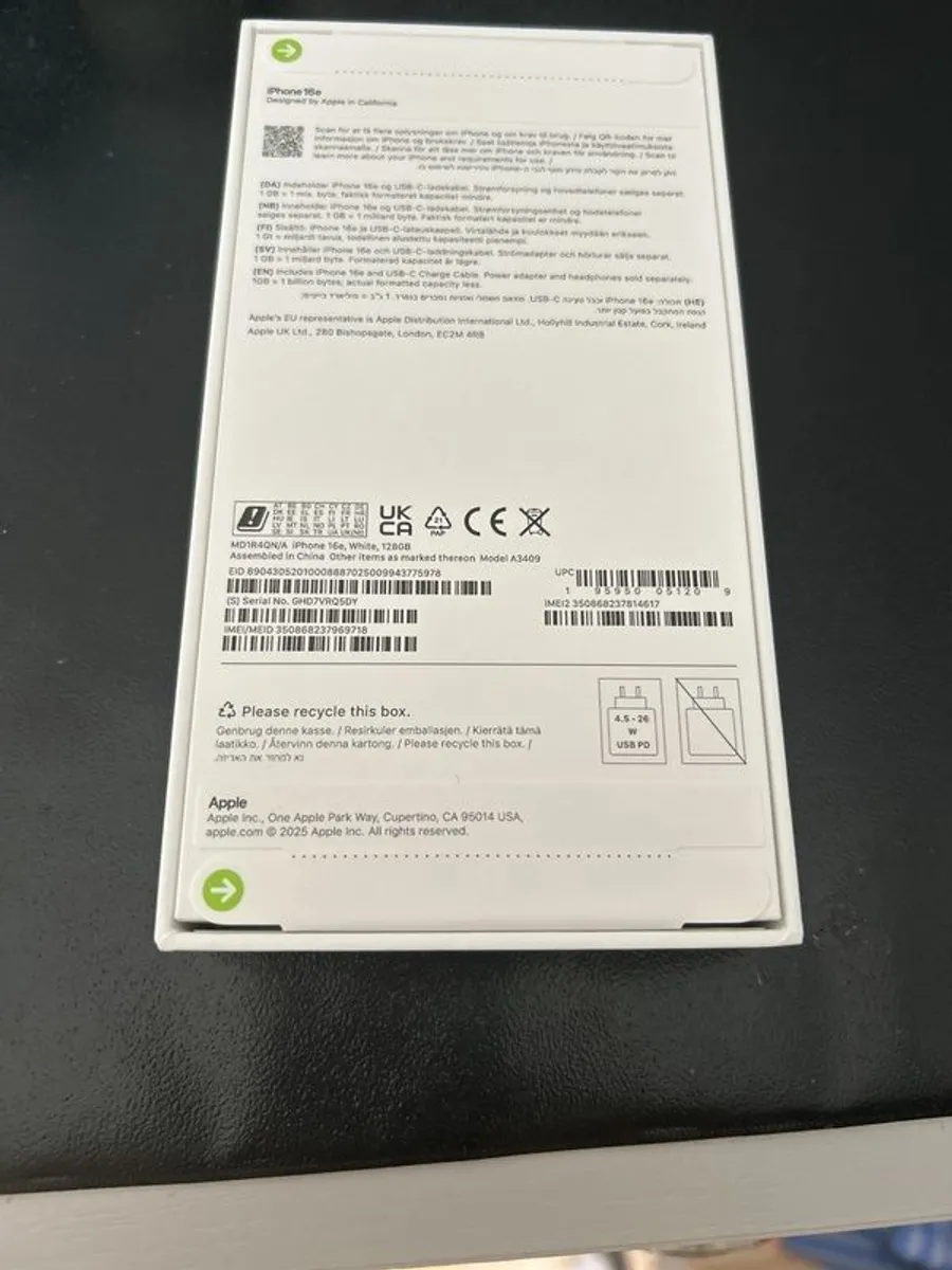 iPhone 16e white - Image 2