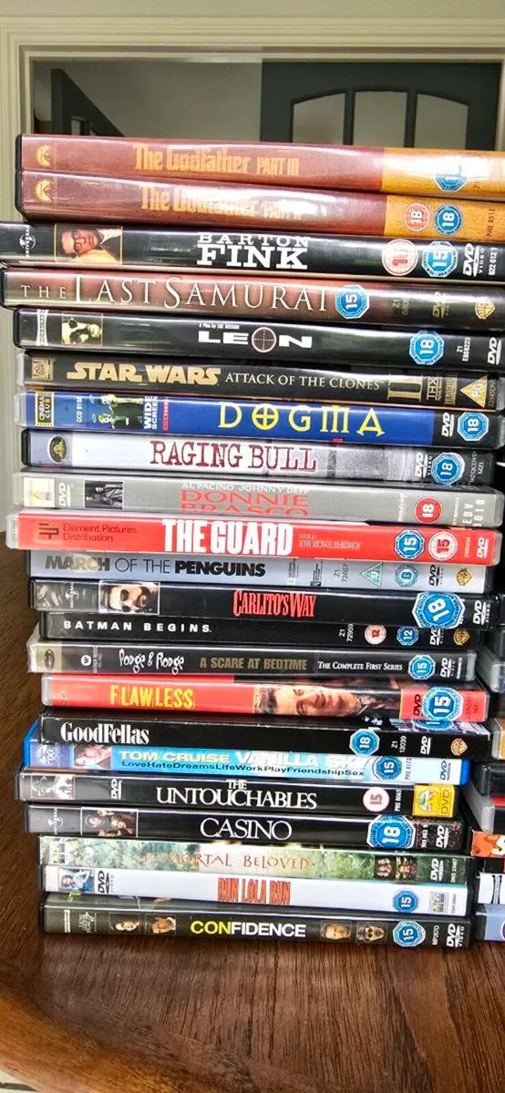 90 DVDs - Image 2