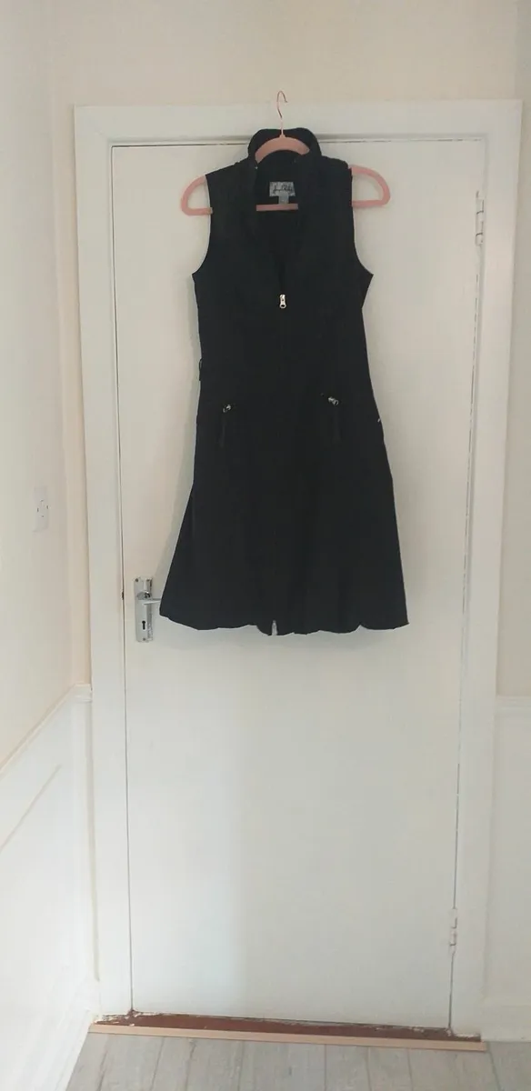 Joseph Ribkoff gilet dress - Image 4