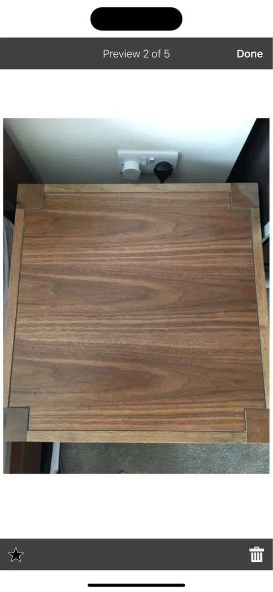 Solid walnut Bedroom furniture set - Image 3