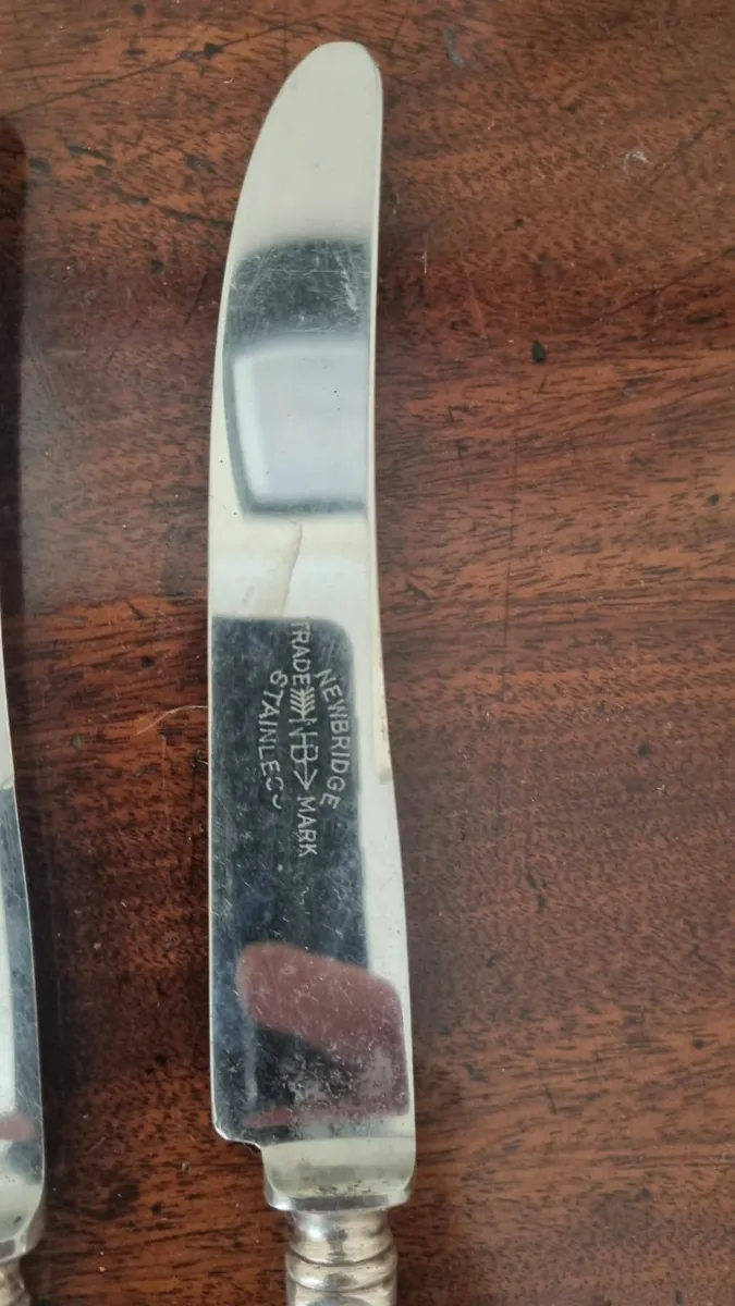 Vintage Newbridge Dinner Knife Set - Image 2
