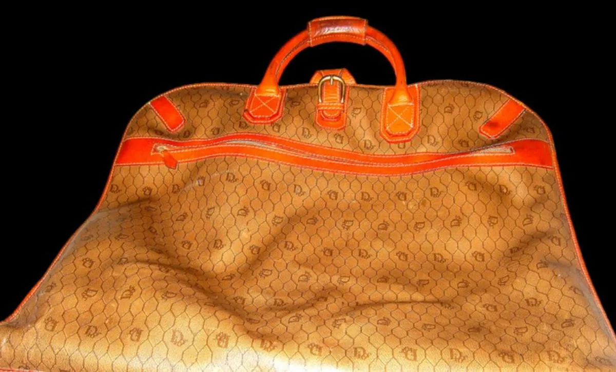 Vintage Authentic Christan Dior Garment/Suit Bag - Image 4