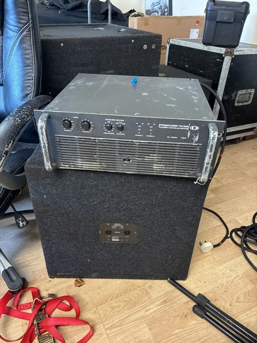 power amp Dynacord PM 2600 - Image 1