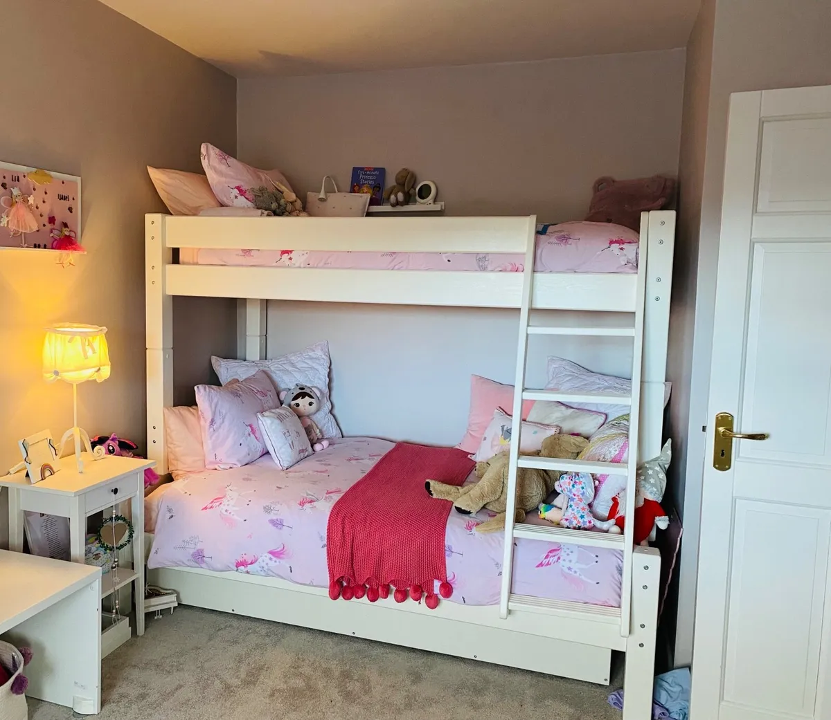 Kidz Beds Triple Bunk, Trundle & Mattresses - Image 2