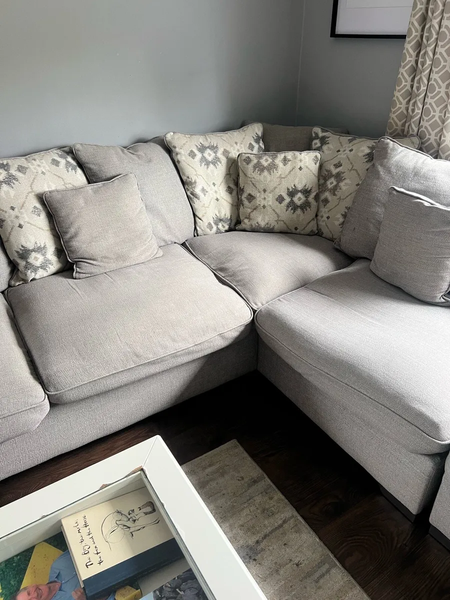 Fantasia Corner Sofa, Footstool & Armchair - Image 4