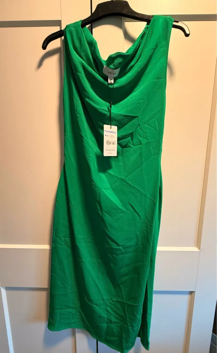 New with tag Reiss green dress - Image 1